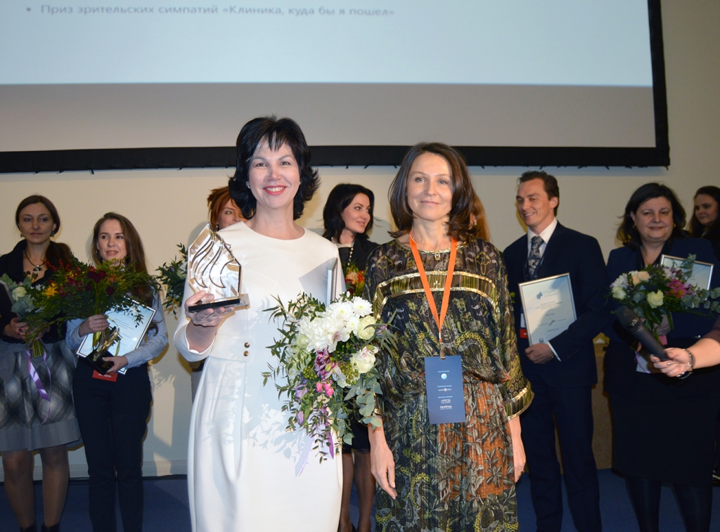 Клинику Молодости и Красоты СЛ на конкурсе "Парад клиник" представила Светлана Леоновна Жабоева.